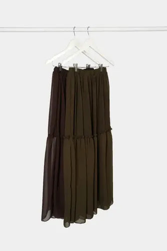 Pollera De Gasa Modelo Grande