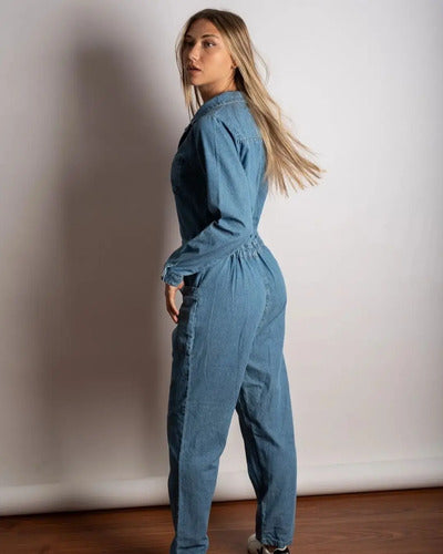 Mono Enterito Overall  Denim Jean