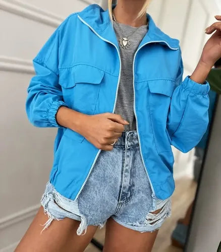 Campera Cargo Rompeviento Nueva De 2da Selección