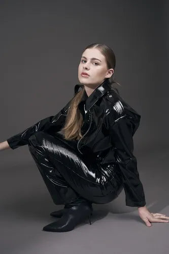 Campera Saco Chaqueta De Charol