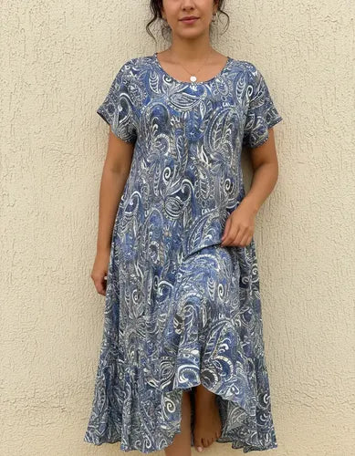 Vestido India Importado Seda Hindú Talle Grande Xxxl