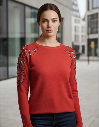 Sweater  Importado Strass (293)