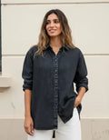Camisa De Jean Importada Nevada Modelo Grande