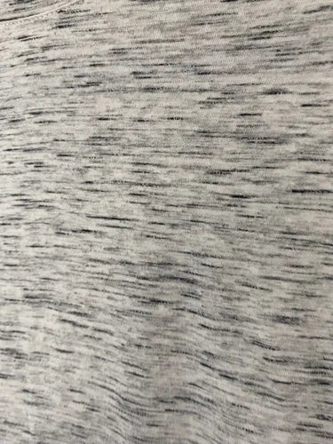 Vestido De Jersey Jaspeado Sin Mangas Con Escote Redondo Gris Claro Lisa Único