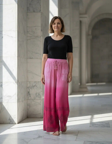 Pantalon Liviano Palazzo Importado