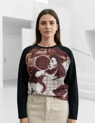 Buzo De Diseño Marca Vestite Y Andate 1 Negro Estampa