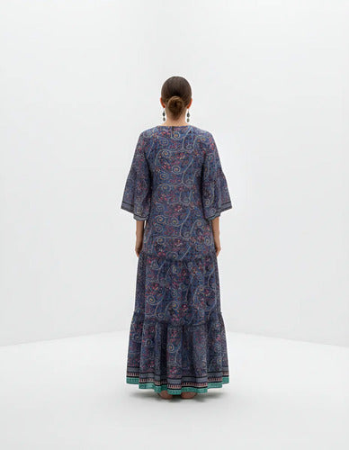 Vestido Seda Hindú India Fiesta