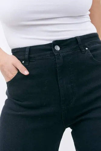 Jean Wide Leg Negro