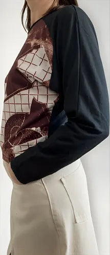 Buzo De Diseño Marca Vestite Y Andate 1 Negro Estampa
