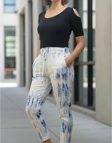 Pantalón Liviano Batik Azul Batik U