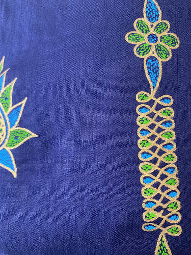 Pantalon Palazzo Hindu Hippie Chic T/ Rapsodia Talle M A Xl