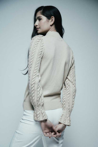 Sweater Importado Cod. 0024 Beige Liso Único