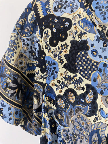 Vestido India Importado Seda Hindú Talle Grande Xxxl