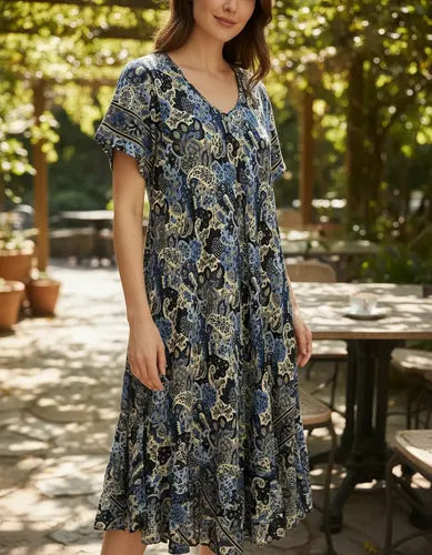 Vestido India Importado Seda Hindú Talle Grande Xxxl