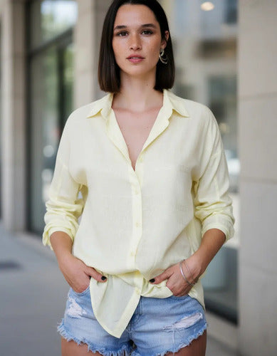 Camisa Camisola Oversize De Diseño Marca Vestite Y Andate
