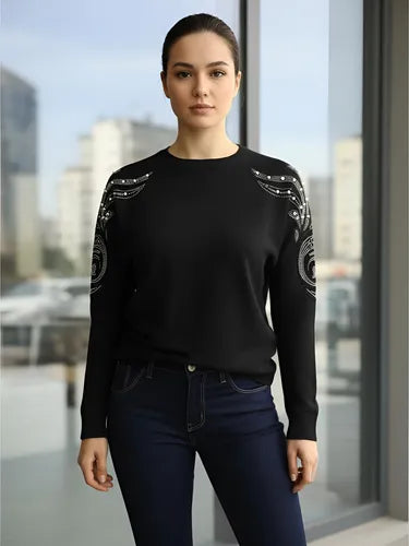 Sweater  Importado Strass (293)