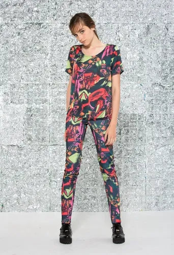 Pantalón De Diseño Prince Xs Colores Estampado 1