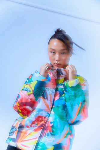 Campera De Abrigo Puffer Estampada Estampada L