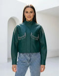 Campera Eco Cuero Importada