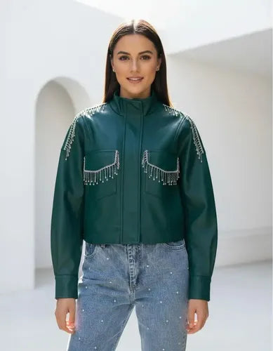 Campera Eco Cuero Importada