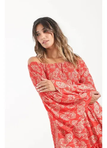 Vestido De Seda Hindú Corto Nido De Abeja Mod. 8