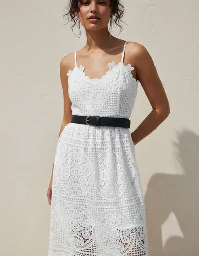 Vestido  Solero Importado Fiesta Broderie