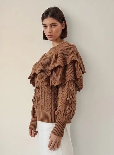 Sweater Tejido Grueso Importado D0512