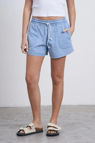 Short De Jean Camisero Denim