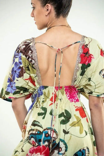 Vestido  Largo Importado  Boho Estampado