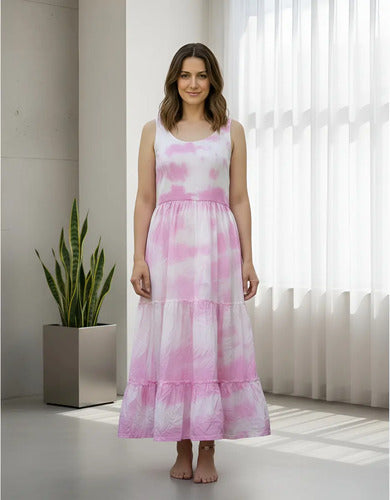Solero Vestido Con Volados Batik