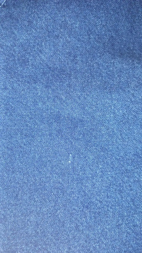 Pantalón Jean Wide Leg Con Aplique Denim Nvo 2da Selección Azul Liso 42
