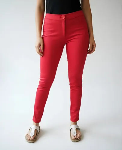 Pantalón Tipo Calza Leggin De Diseño