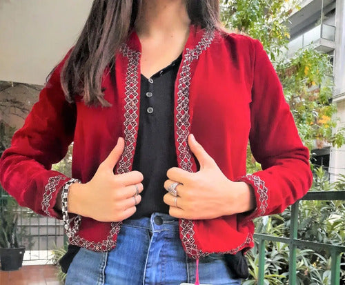 Saco Saquito Importado Chaqueta Velvet