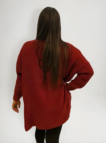 Sweater Pullover Tejido Modelo Grande Xxl Oversize