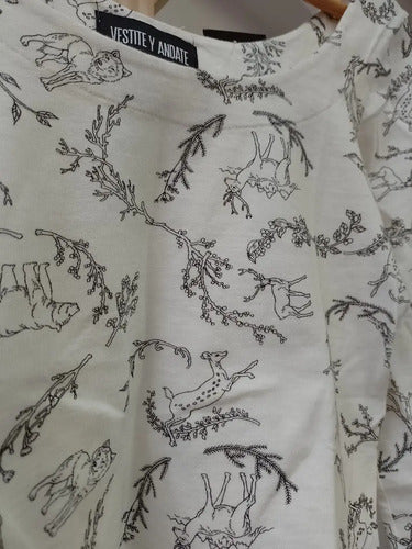 Remera Manga Larga Corta Diseño