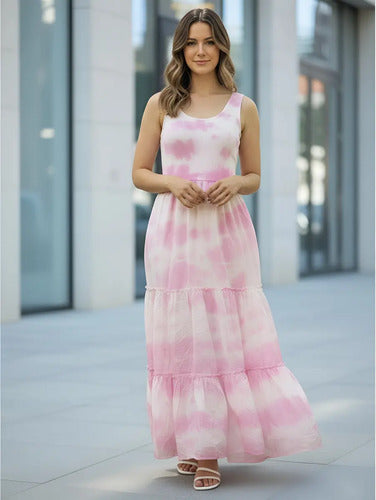 Solero Vestido Con Volados Batik