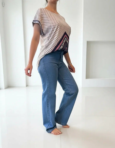 Remera Blusa Importada Estampada Manga Corta