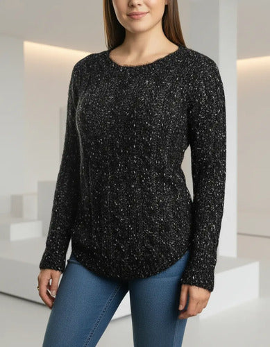 Sweater Tejido  Pelucitas Colores Importado