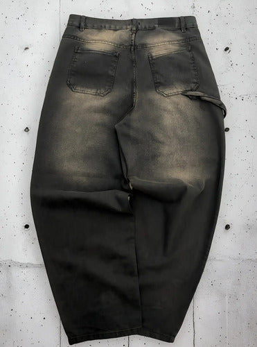 Pantalón Jean Baggy Hombre Oxido Liso 44