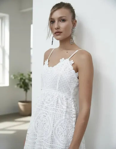 Vestido  Solero Importado Fiesta Broderie