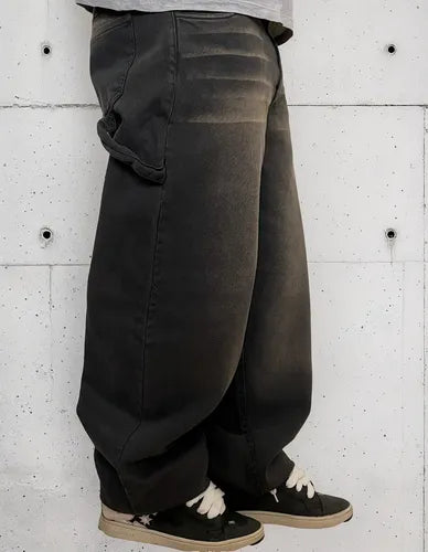 Pantalón Jean Baggy Hombre Oxido Liso 44