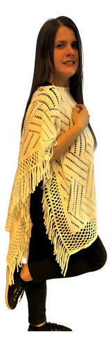 Poncho Ruana Tejidos Importados