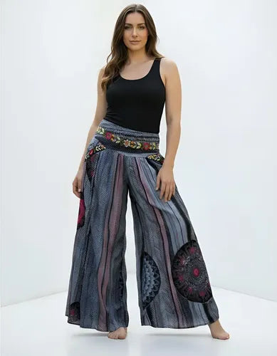 Pantalón Palazzo Extra Ancho