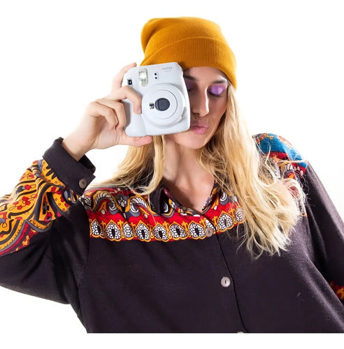 Camisa Vestido Largo Lanilla Importado Mandalas Estilo Boho