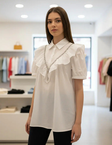 Blusa Manga Corta Princesa