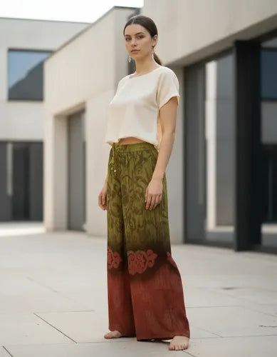 Pantalon Liviano Palazzo Importado
