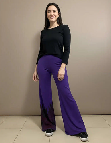 Pantalón Comodo De Lanilla Boho Hippie