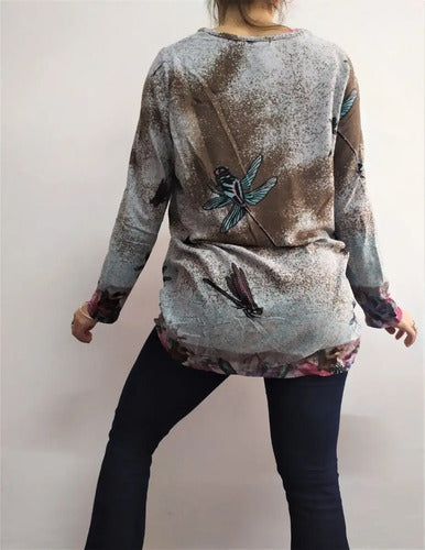 Sweater De Lanilla Con Estampa. Importados  Varios Modelos