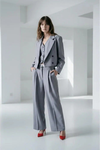 Saco Blazer Chaqueta Corta