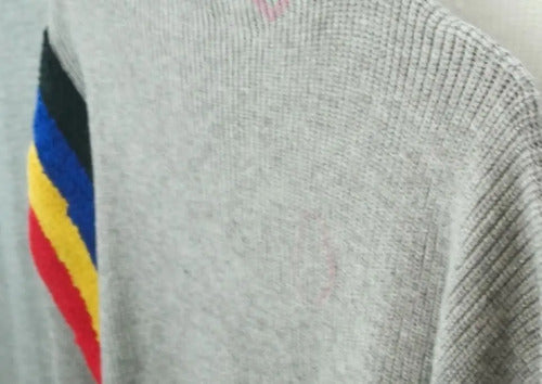 Sweater Apliques Colores Calidad! Fucsia Aplique S U